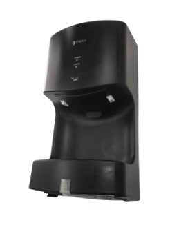 Vortex Black Mini Jet Hand Dryer with Filter & Water Tray