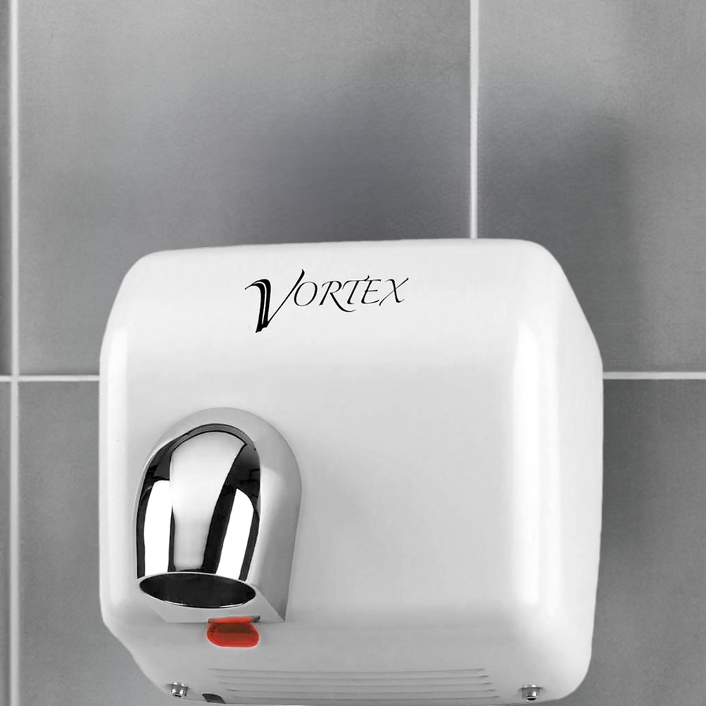 white vortex hand dryer