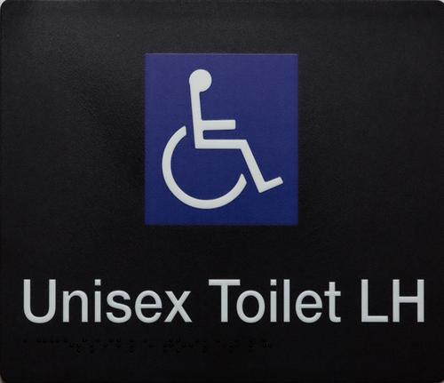 Unisex Toilet Sign