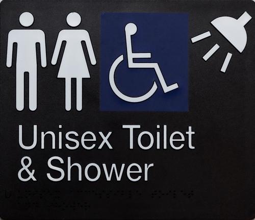 Unisex Disable Toilet & Shower