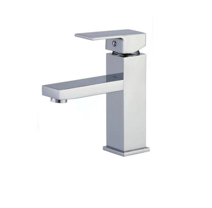 Square bathroom mixer tap WaterMark approved AS/NZS 3718 WM74514 with WELS 4-star water efficiency 6.05 L/min