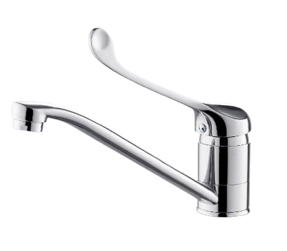 Chrome 40mm extended lever mixer tap, WaterMark and WELS approved
