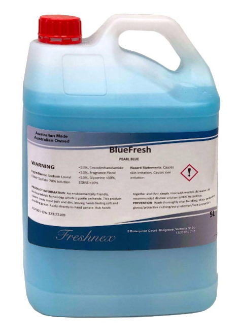 BlueFresh 5L Eco Friendly Pearl Blue Hand Soap