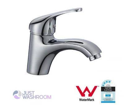 Bathroom mixer tap WaterMark approved and WELS certified with 4-star water
