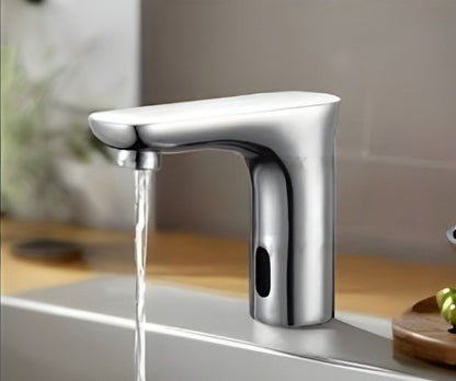 Frascio hands-free sensor water tap in chrome for commercial bathrooms