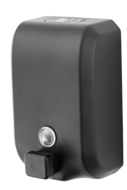 Matt Black Soap Dispenser Vertical