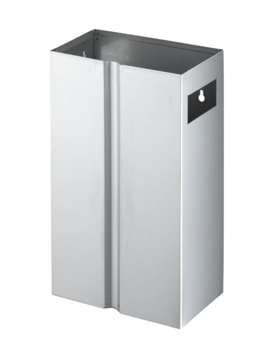 Wall Mount 24L S'Steel Waste Bin Heavy Duty