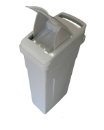 Main view of the product "Sanitary Bin SB001 Lady Disposal Unit 23L Light Grey"
