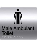 male ambulant toilet braille sign