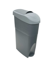Main view of the product "Grey Sanitary Bin Grey Slim Lady Female Waste Disposal"